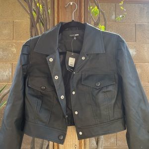 Fashion Nova “Nice For What” Faux Leather Jacket
